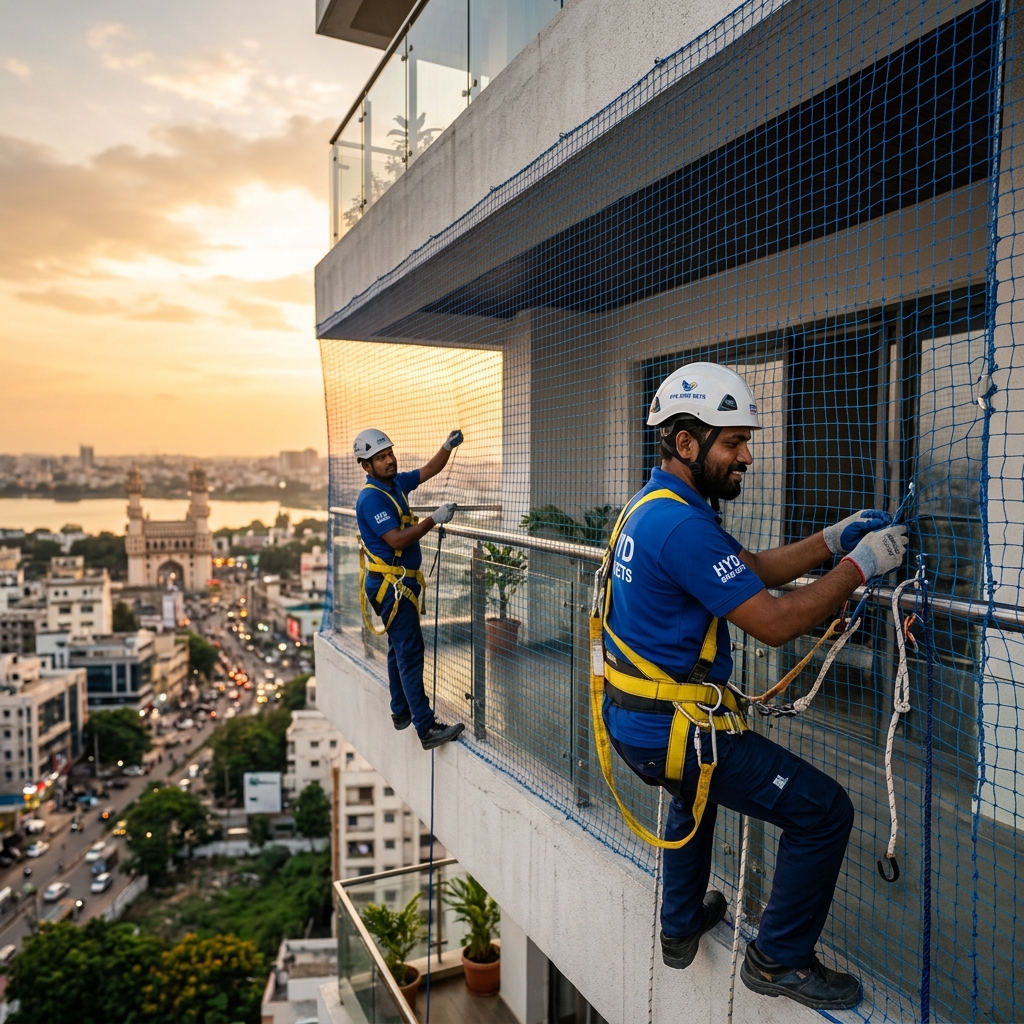 Bird Netting Residential Project Hyderabad