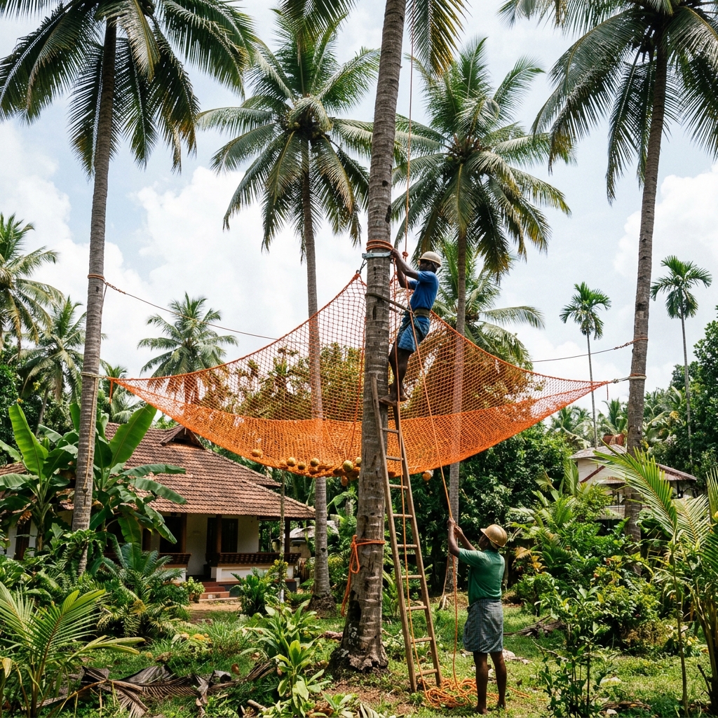 Coconut Safety Nets Colony Park Vanasthalipuram Hyderabad
